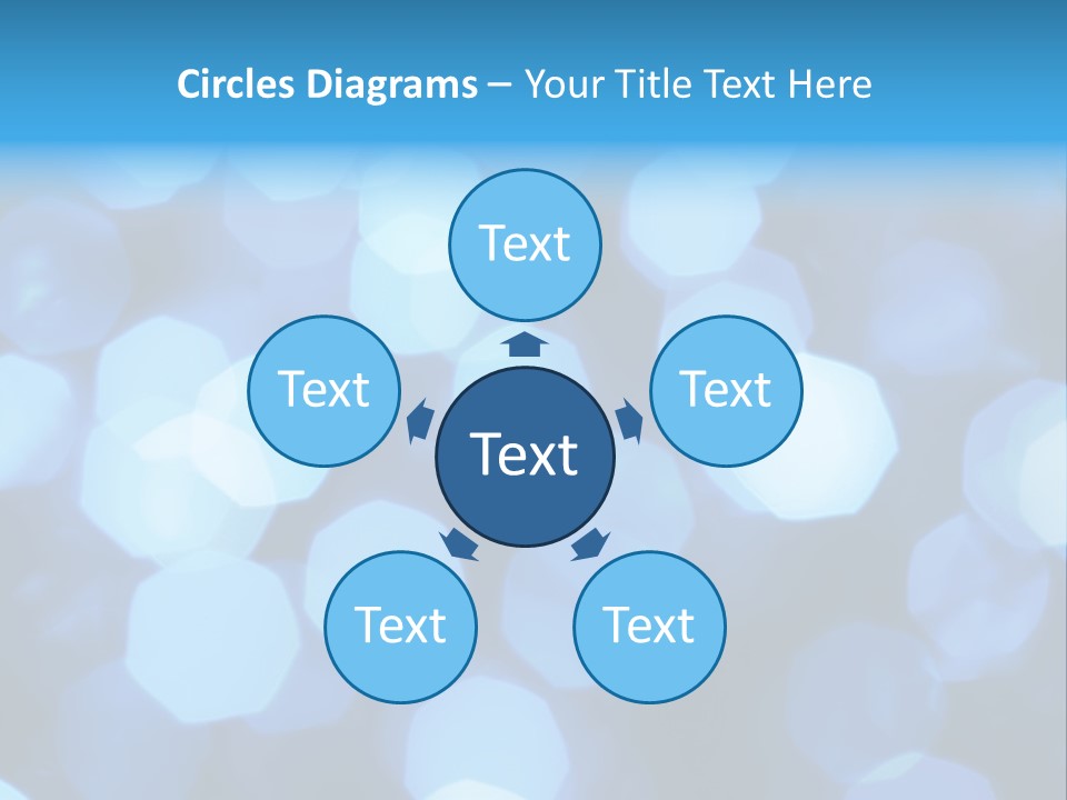 A Blue Boke Of Lights Powerpoint Presentation PowerPoint Template