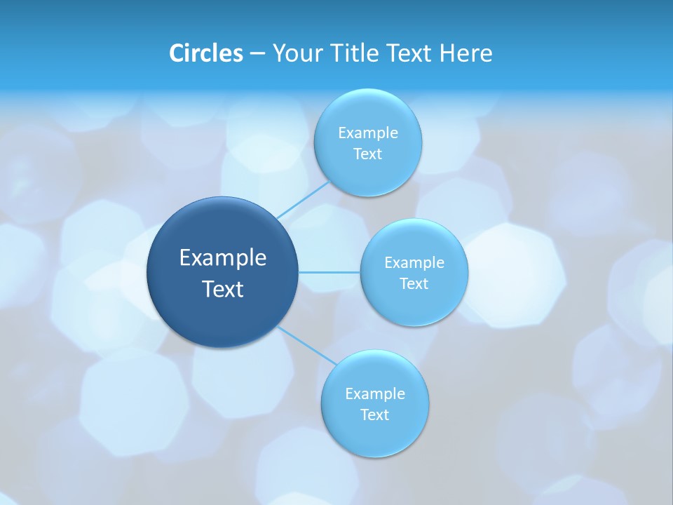 A Blue Boke Of Lights Powerpoint Presentation PowerPoint Template