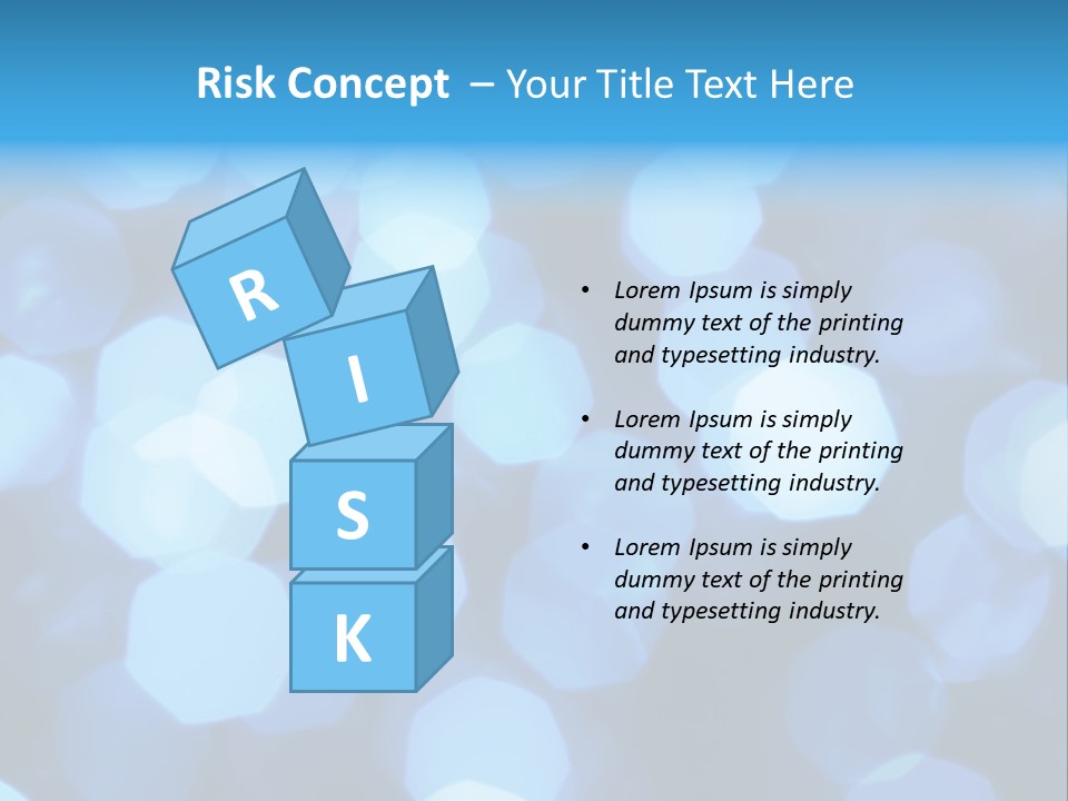 A Blue Boke Of Lights Powerpoint Presentation PowerPoint Template