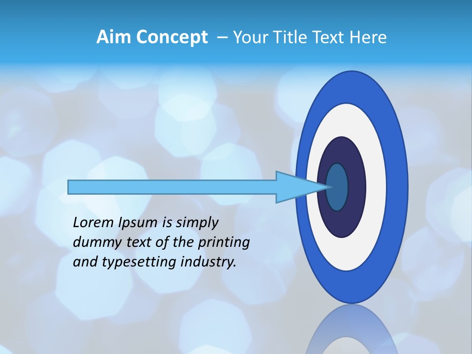 A Blue Boke Of Lights Powerpoint Presentation PowerPoint Template