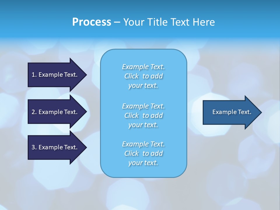 A Blue Boke Of Lights Powerpoint Presentation PowerPoint Template