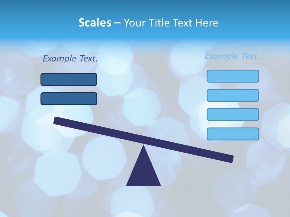 A Blue Boke Of Lights Powerpoint Presentation PowerPoint Template