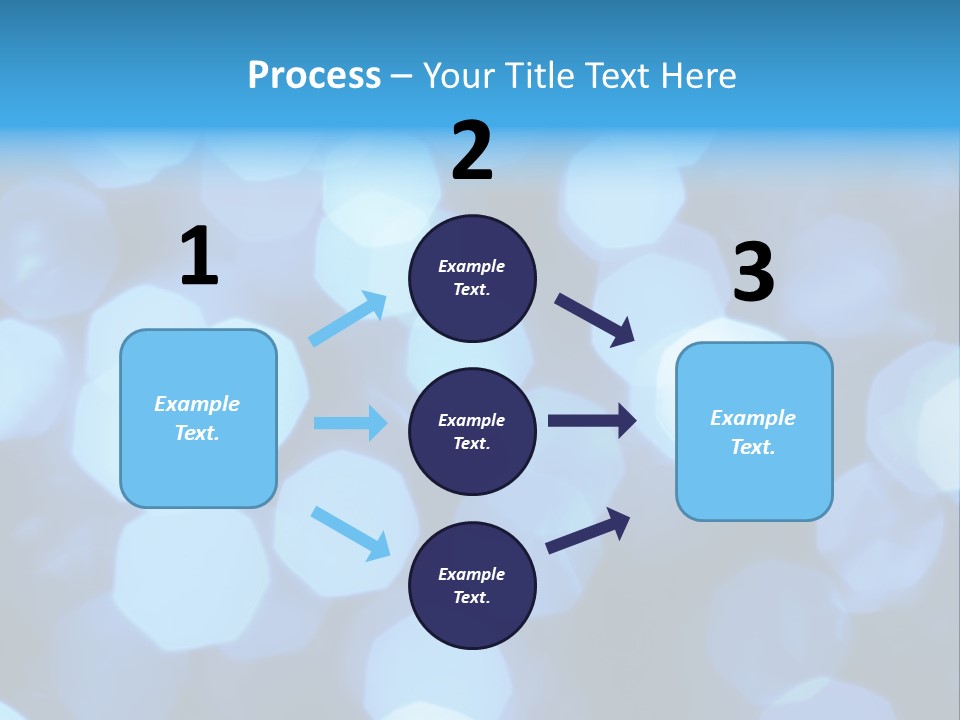 A Blue Boke Of Lights Powerpoint Presentation PowerPoint Template