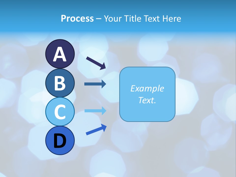 A Blue Boke Of Lights Powerpoint Presentation PowerPoint Template
