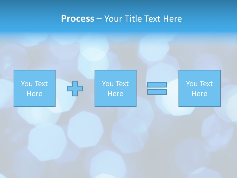 A Blue Boke Of Lights Powerpoint Presentation PowerPoint Template