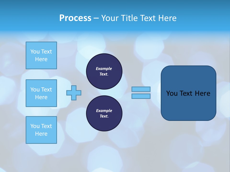 A Blue Boke Of Lights Powerpoint Presentation PowerPoint Template