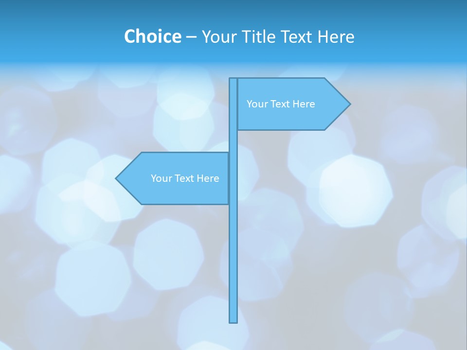 A Blue Boke Of Lights Powerpoint Presentation PowerPoint Template