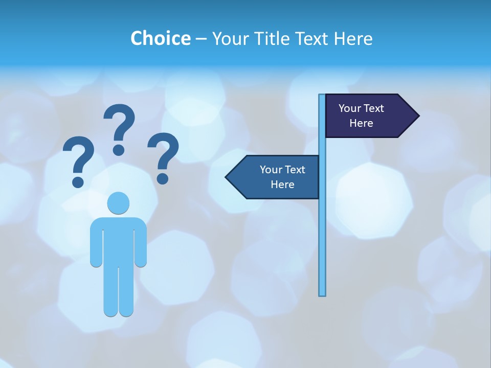 A Blue Boke Of Lights Powerpoint Presentation PowerPoint Template