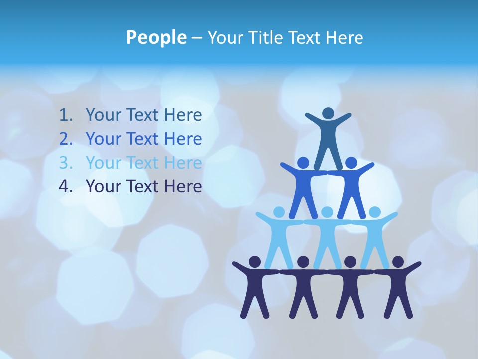 A Blue Boke Of Lights Powerpoint Presentation PowerPoint Template