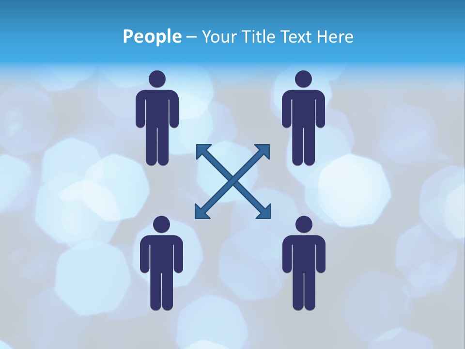 A Blue Boke Of Lights Powerpoint Presentation PowerPoint Template