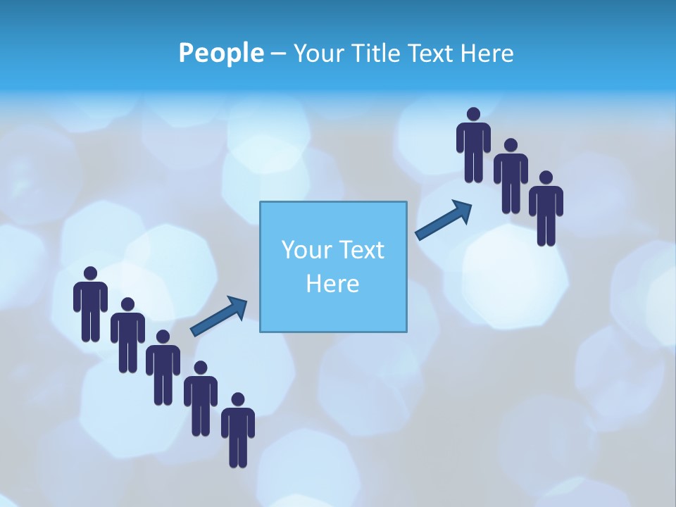 A Blue Boke Of Lights Powerpoint Presentation PowerPoint Template
