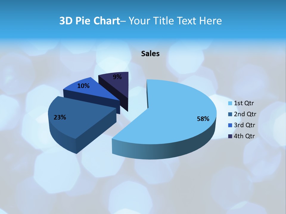 A Blue Boke Of Lights Powerpoint Presentation PowerPoint Template