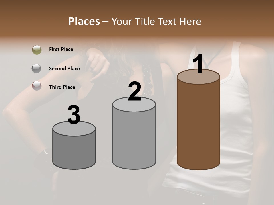 Shirt Lingerie Waistshot PowerPoint Template