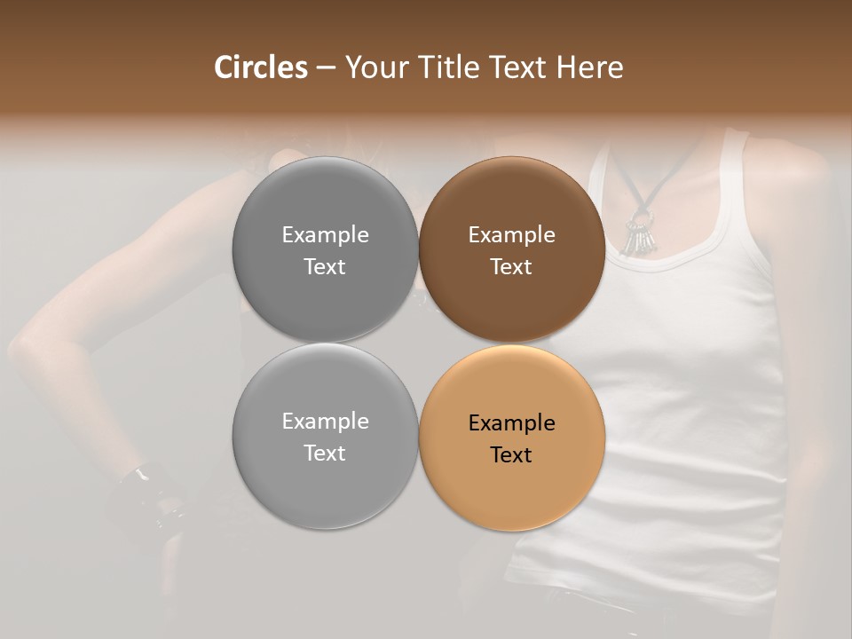 Shirt Lingerie Waistshot PowerPoint Template