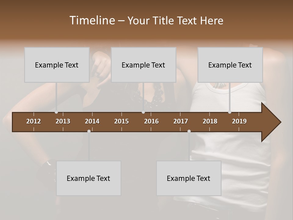Shirt Lingerie Waistshot PowerPoint Template