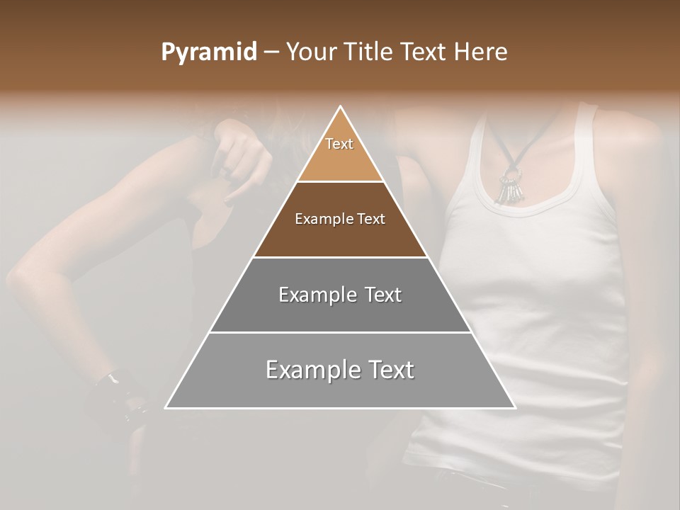 Shirt Lingerie Waistshot PowerPoint Template