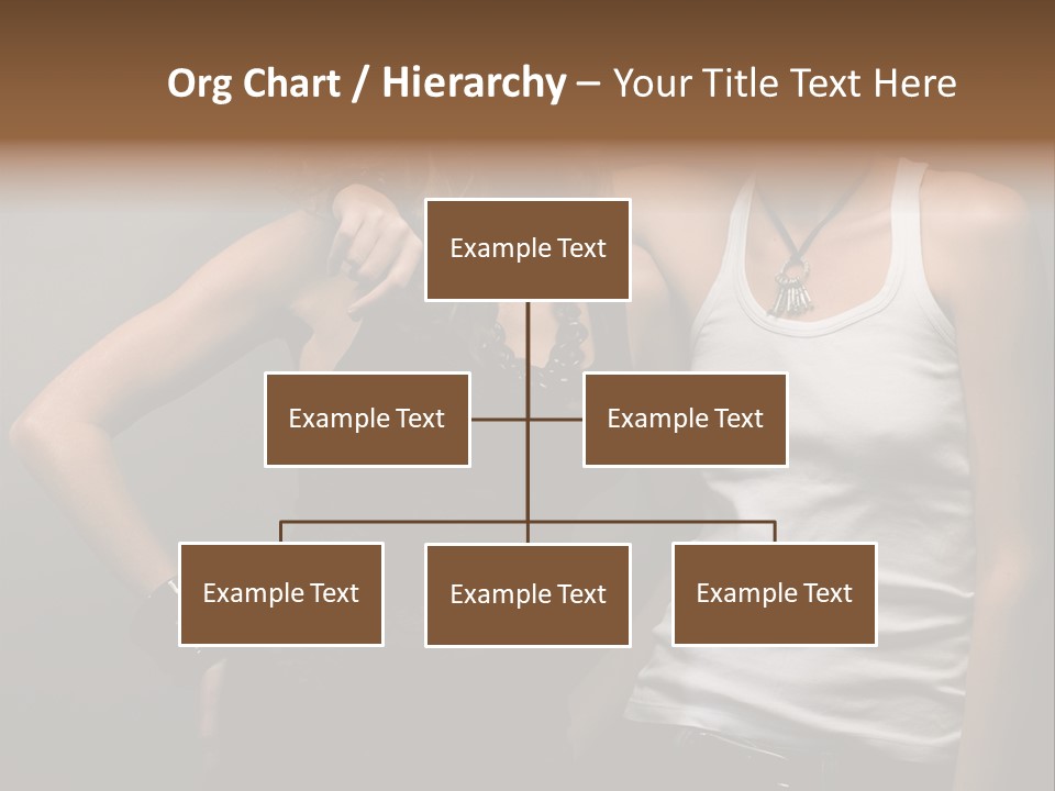 Shirt Lingerie Waistshot PowerPoint Template