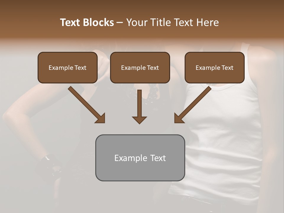 Shirt Lingerie Waistshot PowerPoint Template