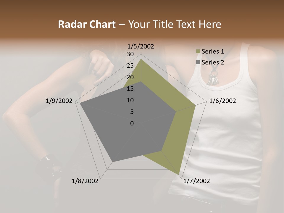 Shirt Lingerie Waistshot PowerPoint Template