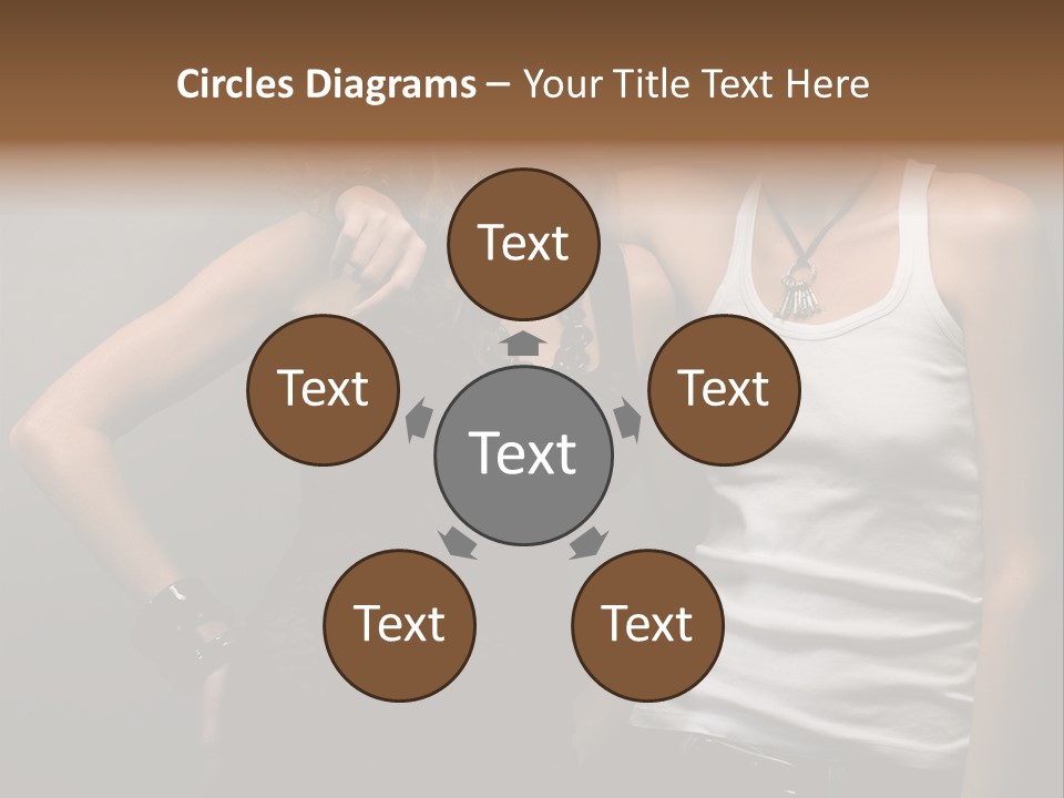 Shirt Lingerie Waistshot PowerPoint Template