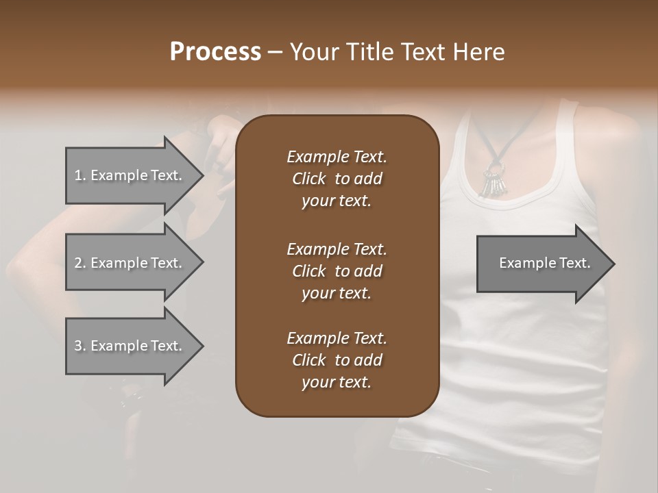 Shirt Lingerie Waistshot PowerPoint Template