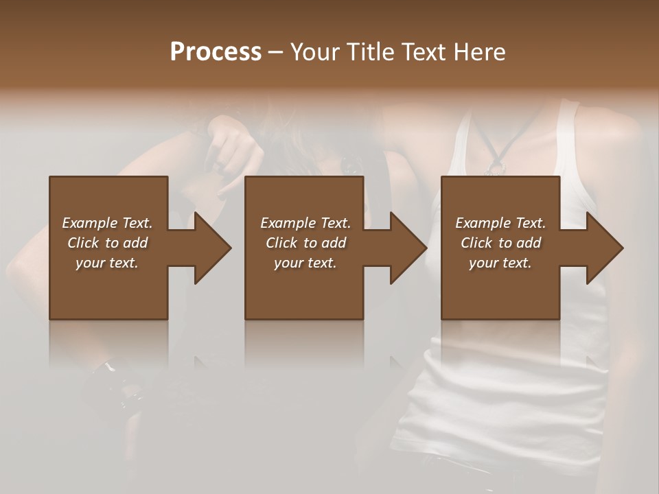 Shirt Lingerie Waistshot PowerPoint Template
