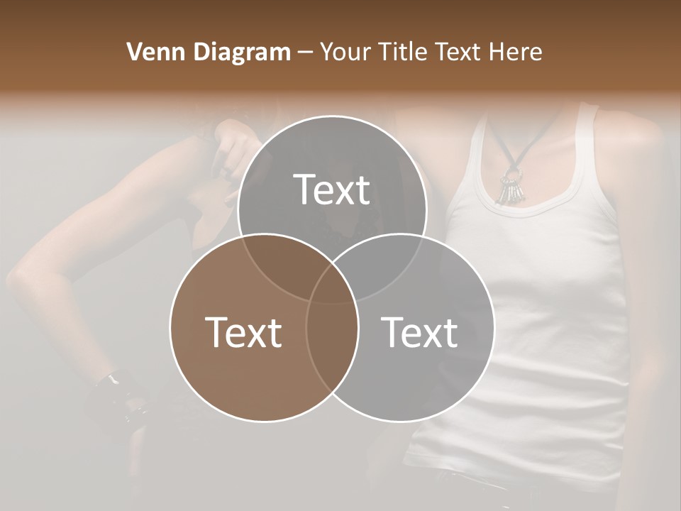 Shirt Lingerie Waistshot PowerPoint Template
