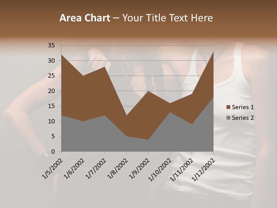 Shirt Lingerie Waistshot PowerPoint Template