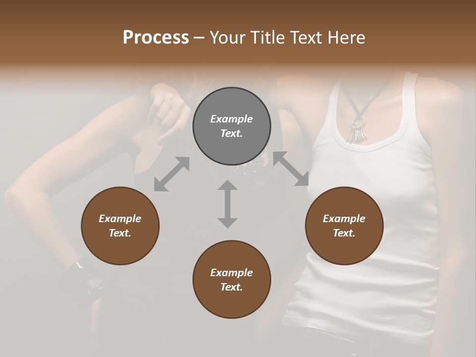 Shirt Lingerie Waistshot PowerPoint Template
