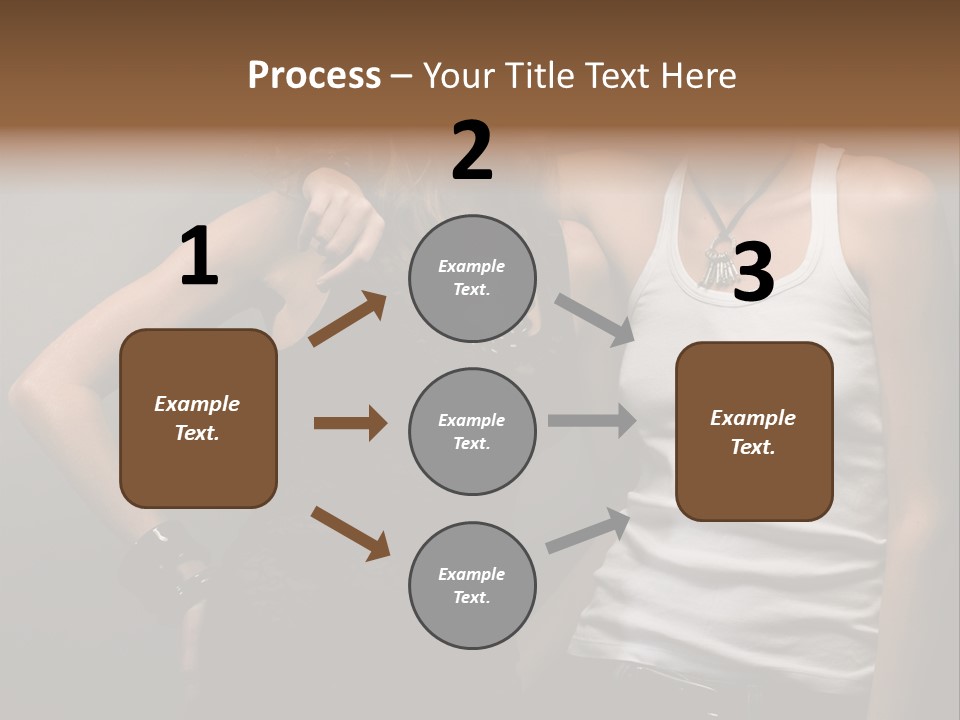Shirt Lingerie Waistshot PowerPoint Template