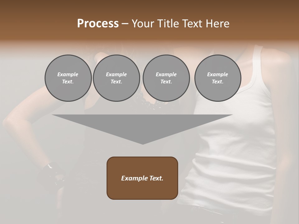 Shirt Lingerie Waistshot PowerPoint Template