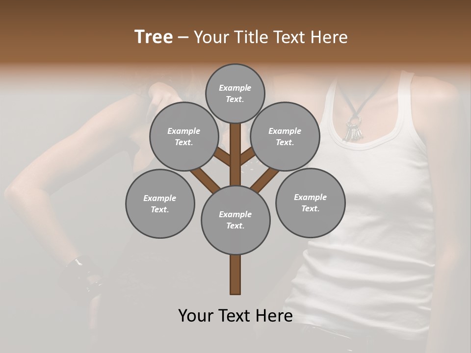 Shirt Lingerie Waistshot PowerPoint Template