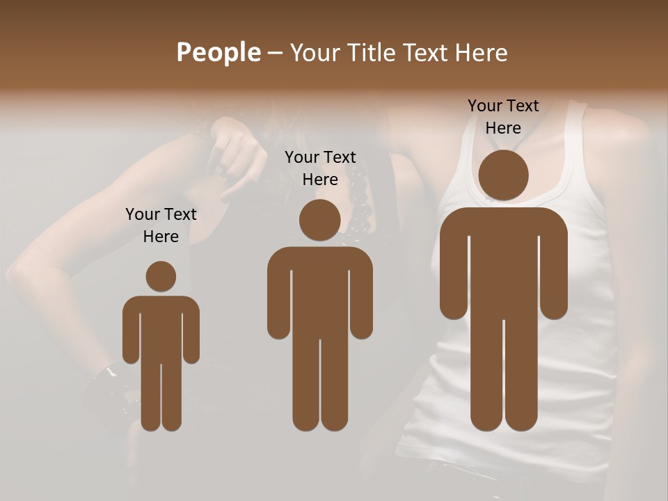 Shirt Lingerie Waistshot PowerPoint Template