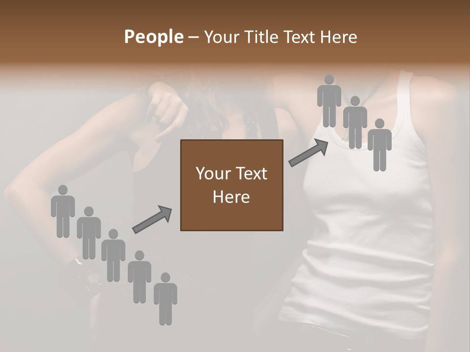 Shirt Lingerie Waistshot PowerPoint Template