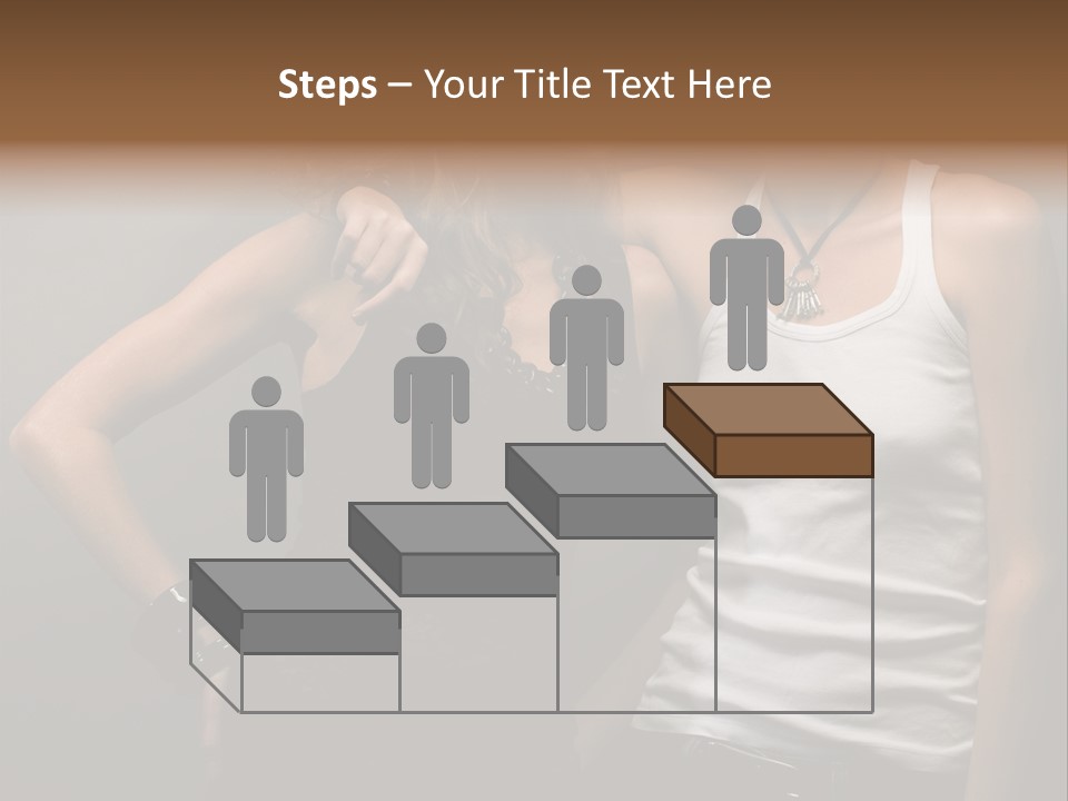 Shirt Lingerie Waistshot PowerPoint Template