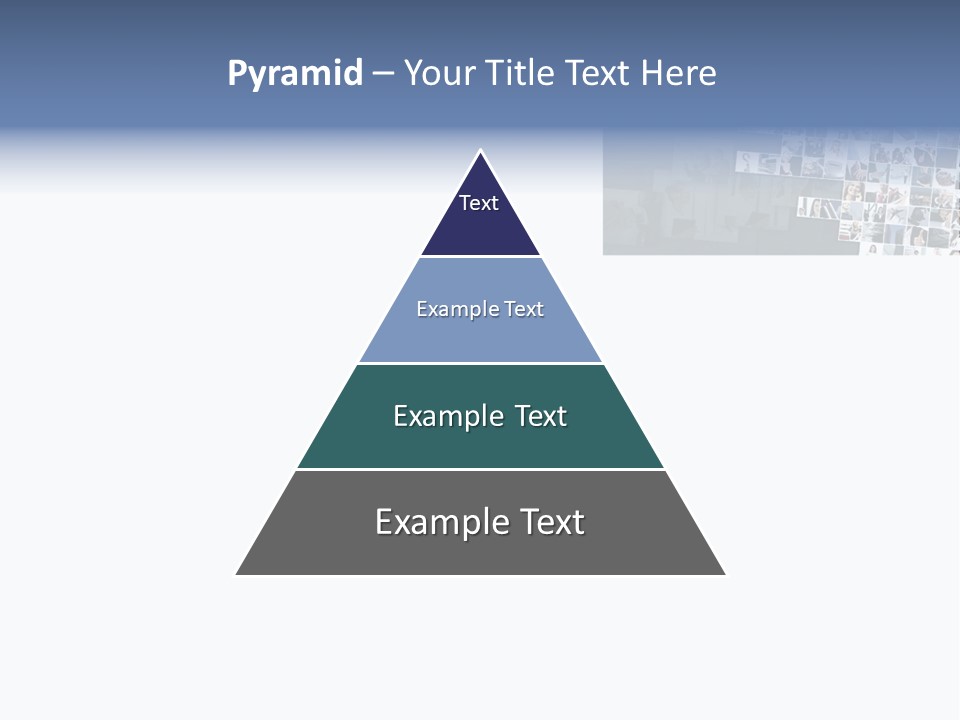 A Large Group Of Photos On A White Background PowerPoint Template