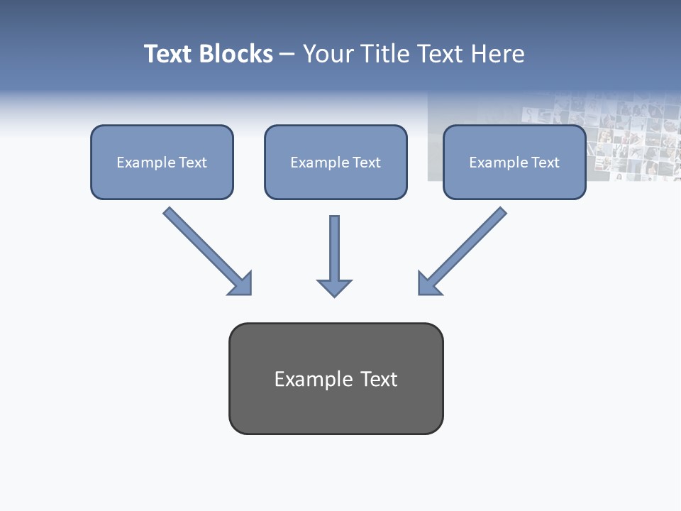 A Large Group Of Photos On A White Background PowerPoint Template