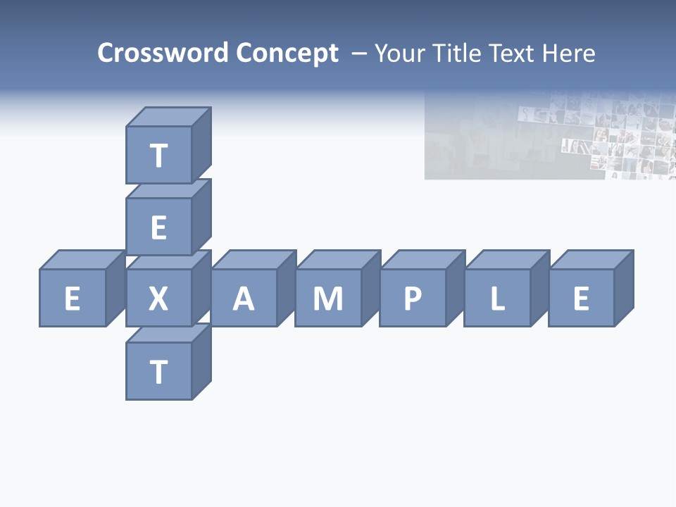 A Large Group Of Photos On A White Background PowerPoint Template