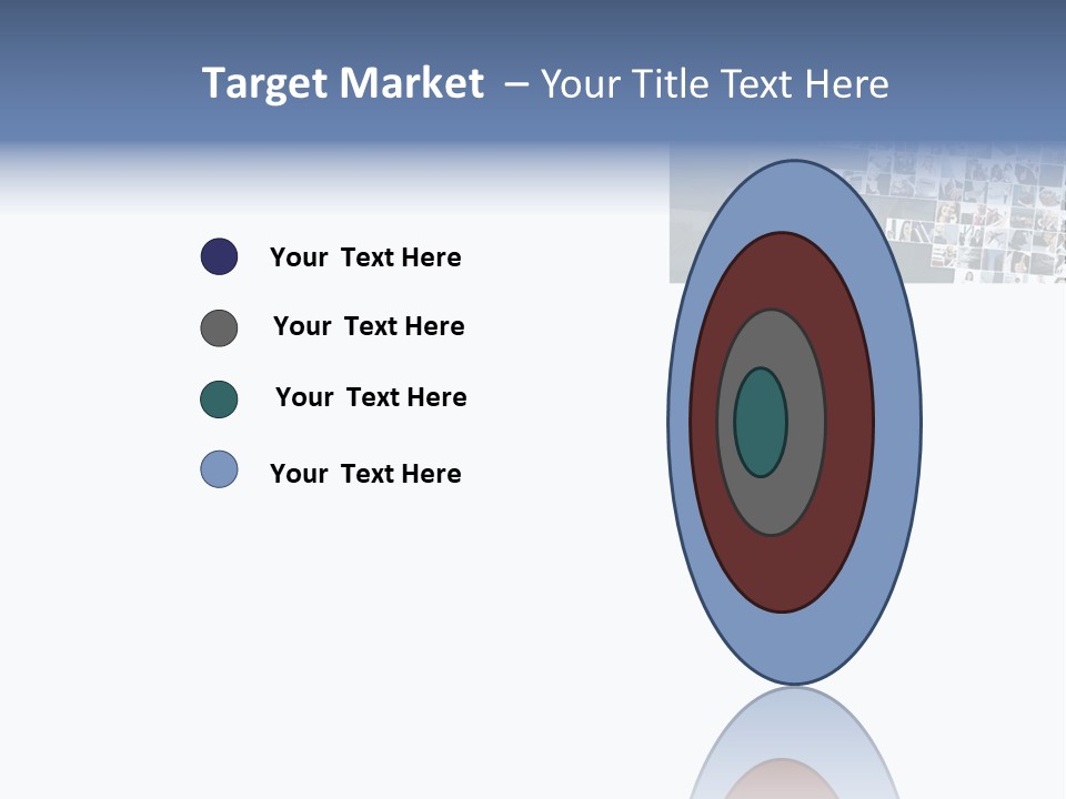 A Large Group Of Photos On A White Background PowerPoint Template