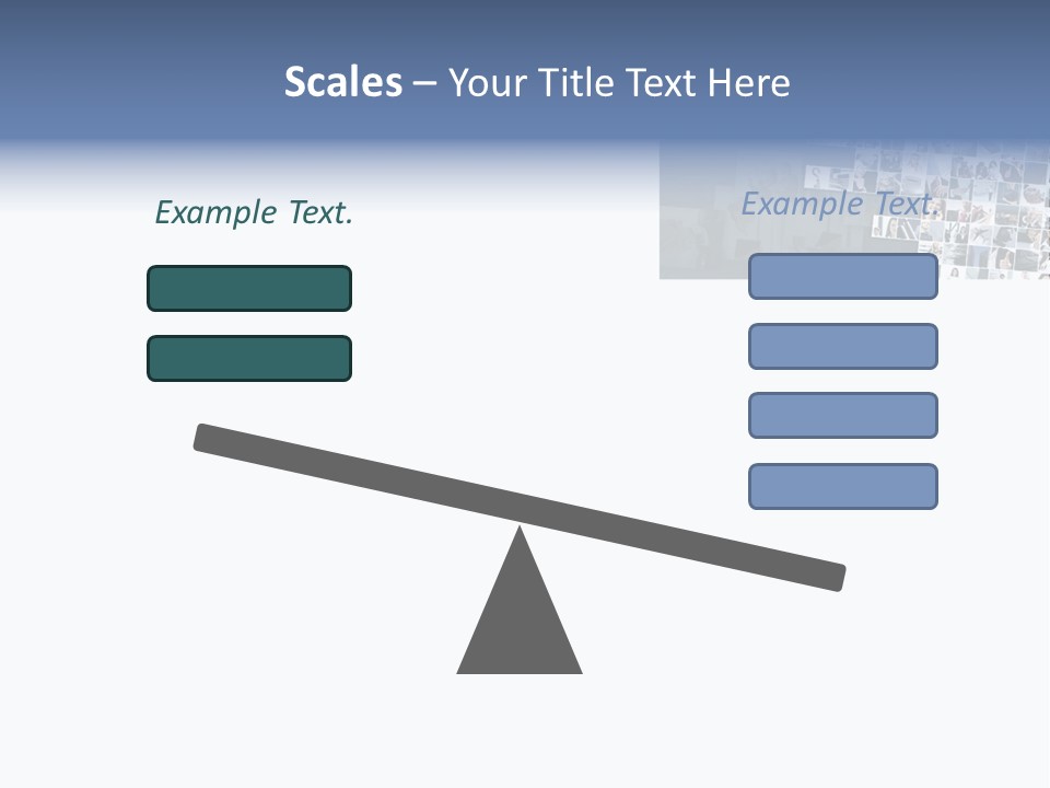 A Large Group Of Photos On A White Background PowerPoint Template