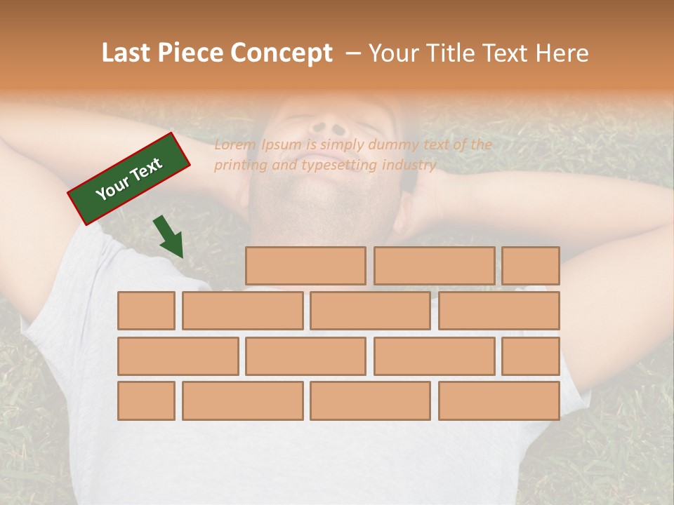 Plastic Texture Nobody PowerPoint Template