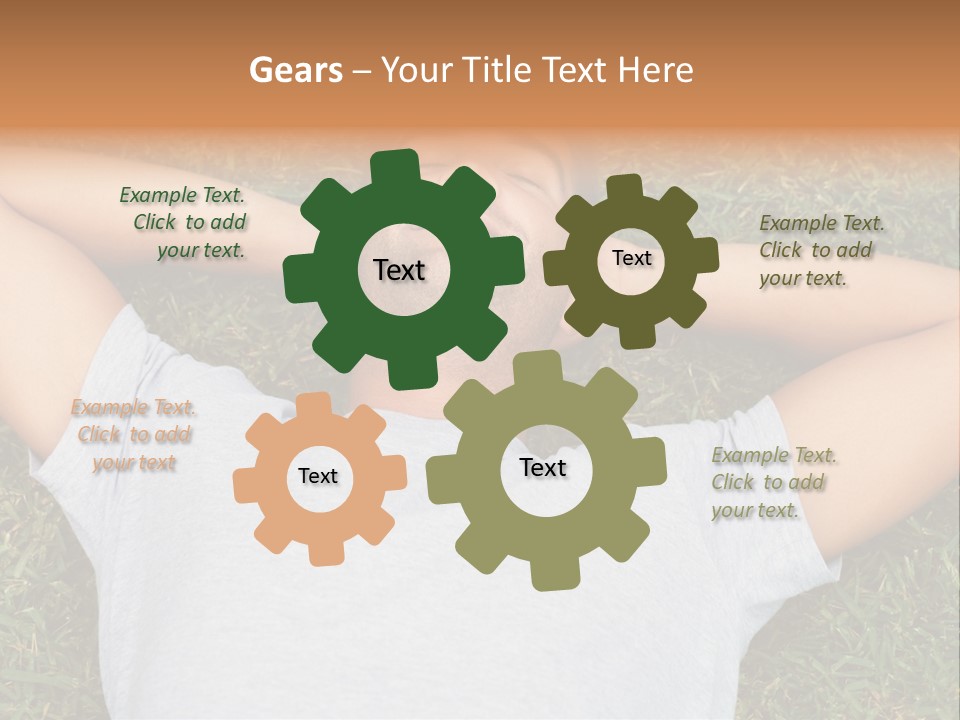 Plastic Texture Nobody PowerPoint Template