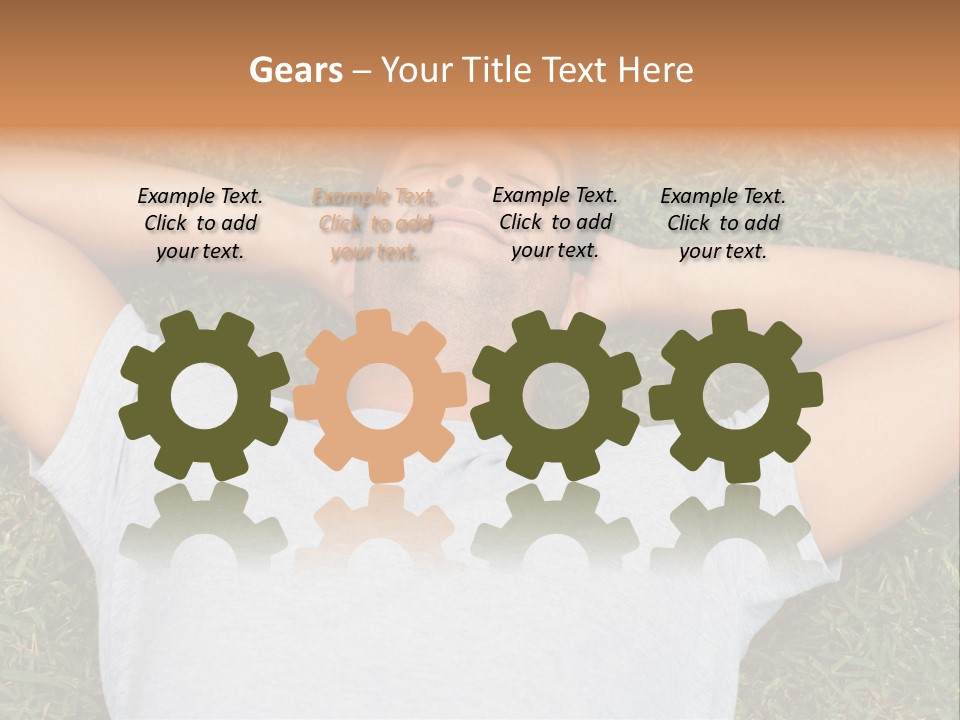 Plastic Texture Nobody PowerPoint Template