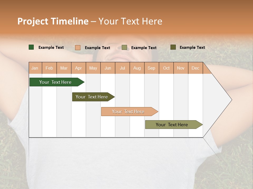 Plastic Texture Nobody PowerPoint Template