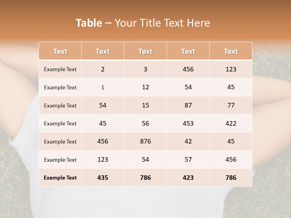 Plastic Texture Nobody PowerPoint Template