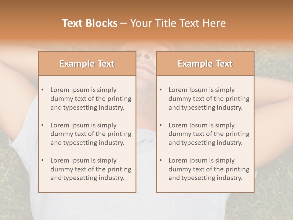 Plastic Texture Nobody PowerPoint Template