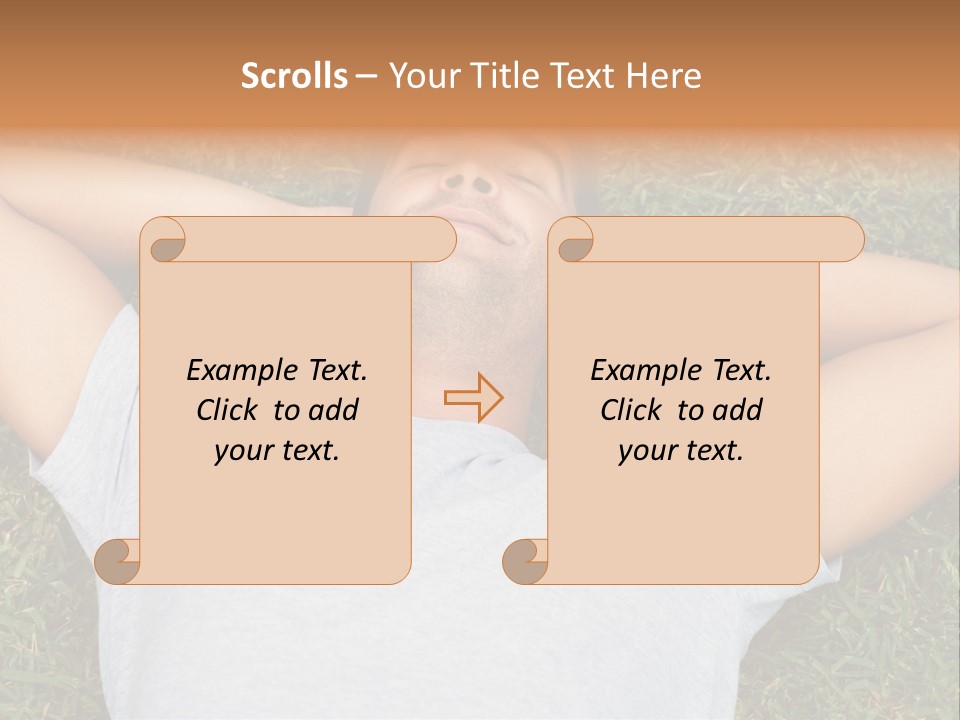 Plastic Texture Nobody PowerPoint Template