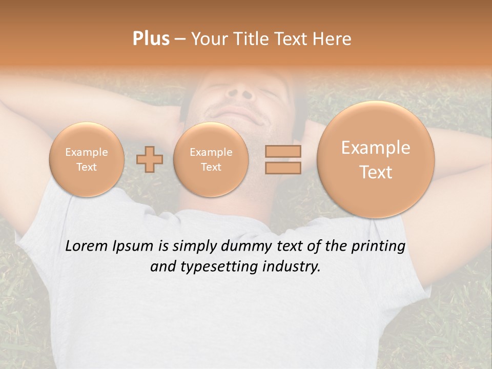 Plastic Texture Nobody PowerPoint Template