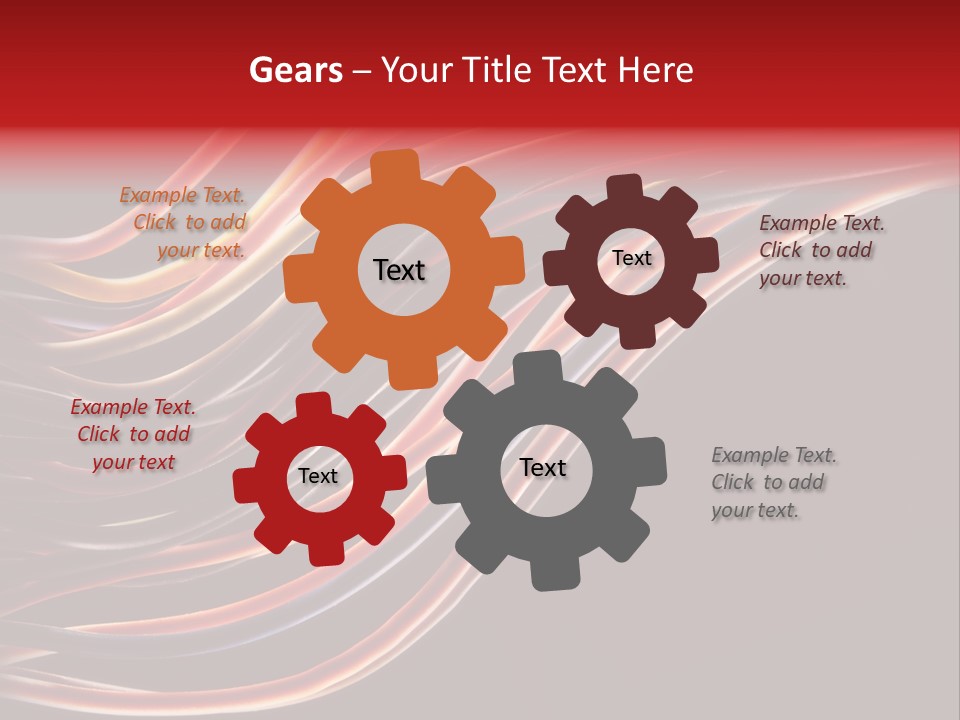 Plastic Texture Nobody PowerPoint Template