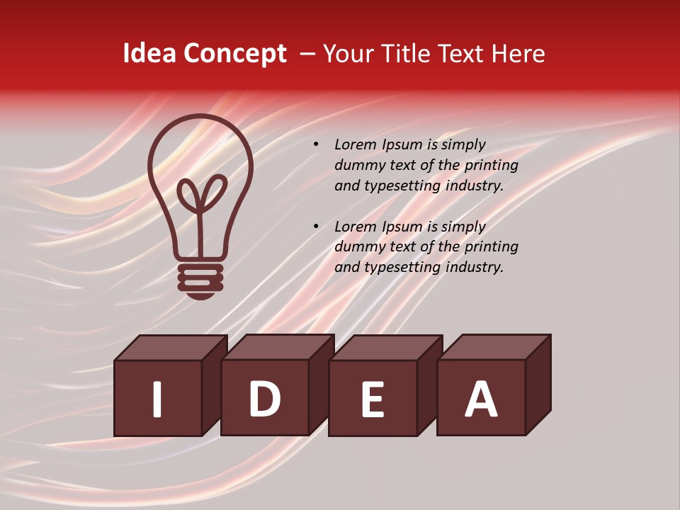 Plastic Texture Nobody PowerPoint Template